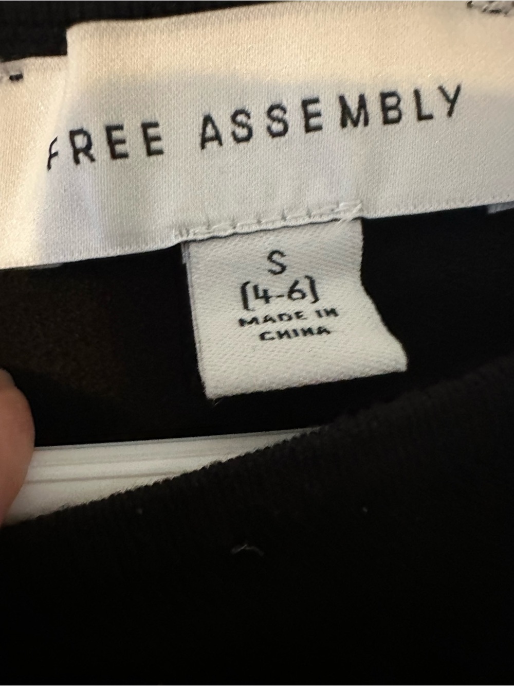 Free Assembly Black Midi Dress - Sleek Everyday Staple